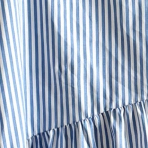 Tuckernuck Blue and White Striped Midi Dress - Picture 9 of 9